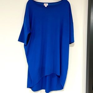 LuLaRoe royal blue top